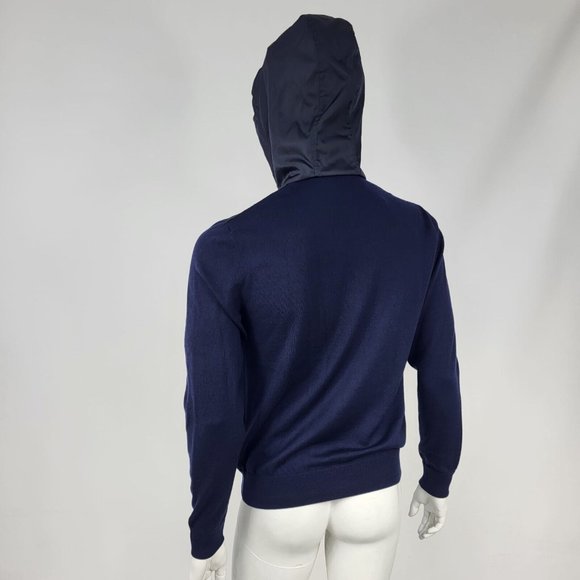 Louis Vuitton Men's Navy Color Block Technical Nylon Jacket - Picture 6 of 16